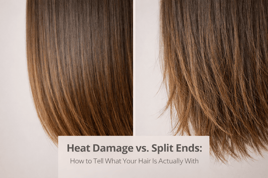Heat Damage vs. Split Ends: How to Tell What Your Hair Is Actually Dealing With - Split Ender