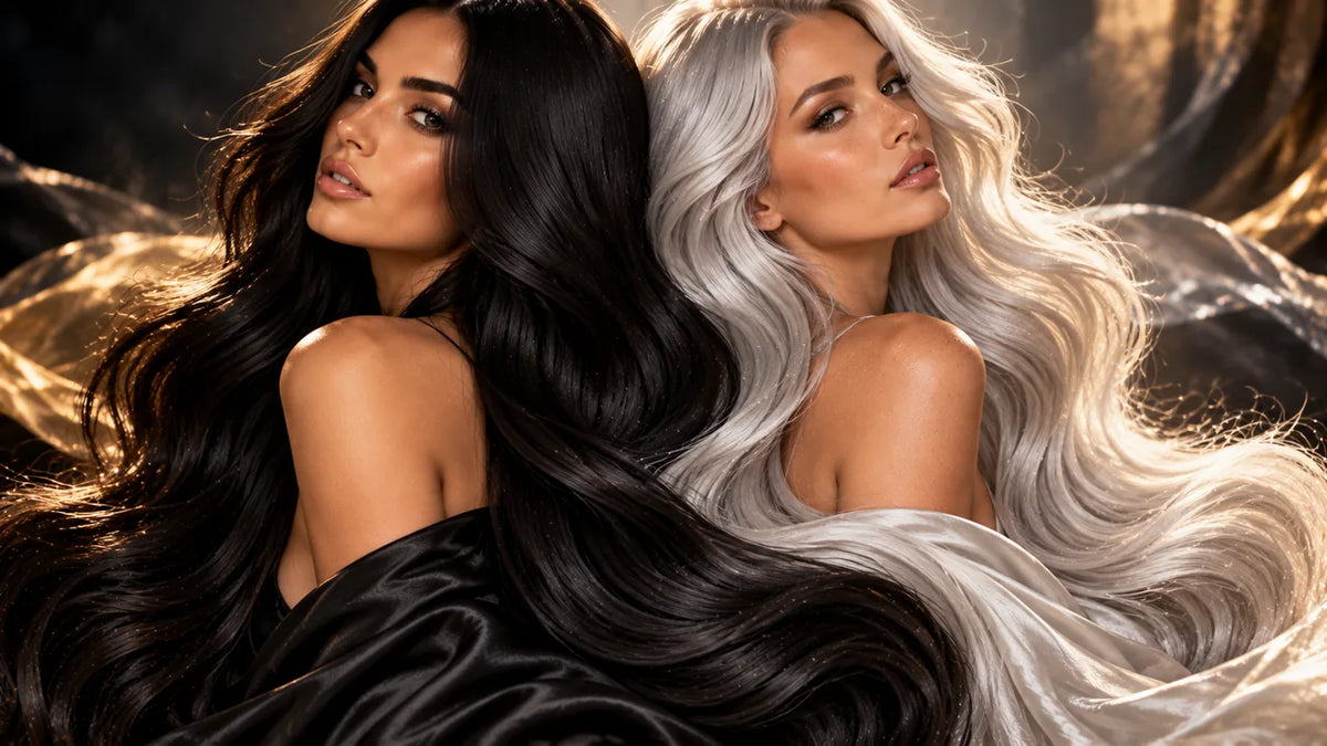 THE SILVER & SHADOW PARADOX: When Hair Loses Its Pigment, Does It Gain a New Personality?
