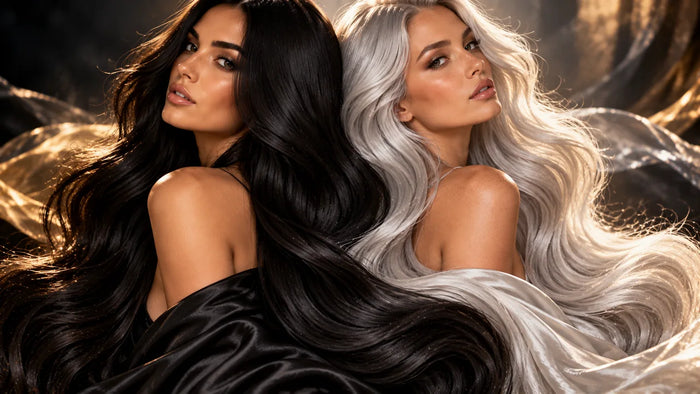 THE SILVER & SHADOW PARADOX: When Hair Loses Its Pigment, Does It Gain a New Personality?
