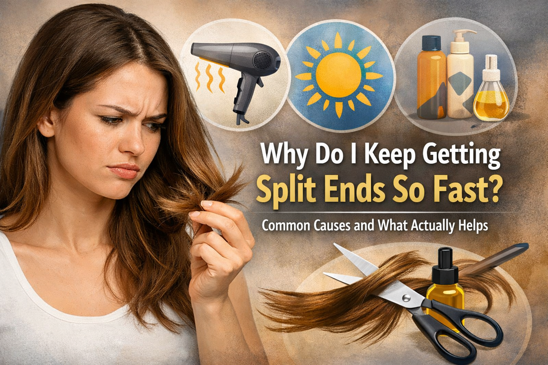 Why Do I Keep Getting Split Ends So Fast? Common Causes and What Actually Helps - Split Ender