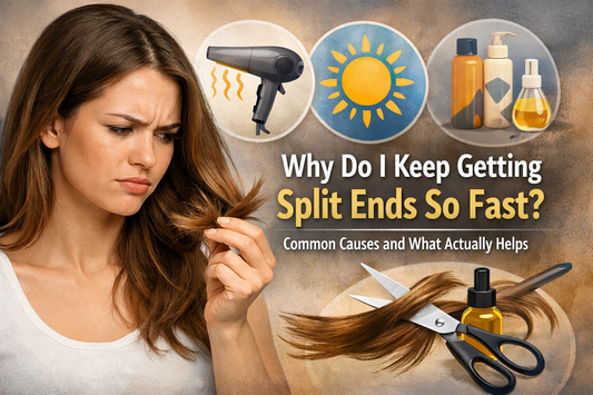 Why Do I Keep Getting Split Ends So Fast? Common Causes and What Actually Helps - Split Ender