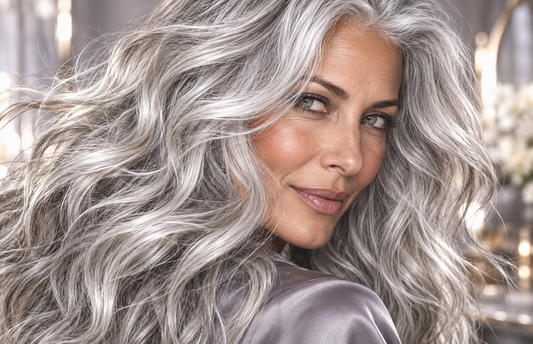 How to Make Gray Hair Look Expensive: The Science of Shiny, Silvery, Platinum Hair