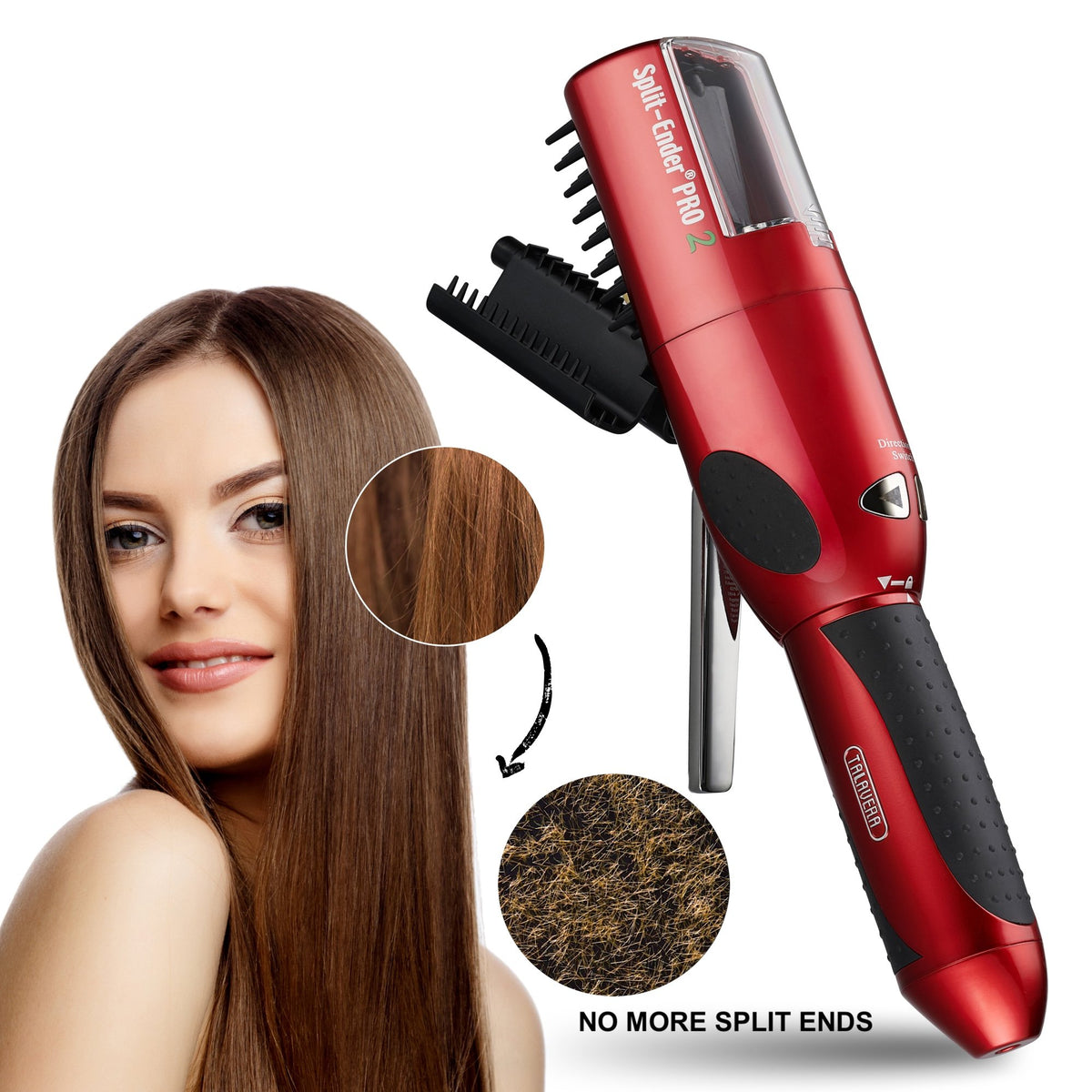 Split Ender PRO2 Hair Trimmer For Dry, Damaged and Brittle Split Ends