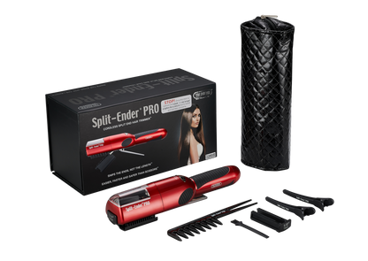 Split Ender PRO - Salon Professional, Fast and Easy Solution Automatic Split Ends Hair Trimmer. Bonus Gift Included. The Original