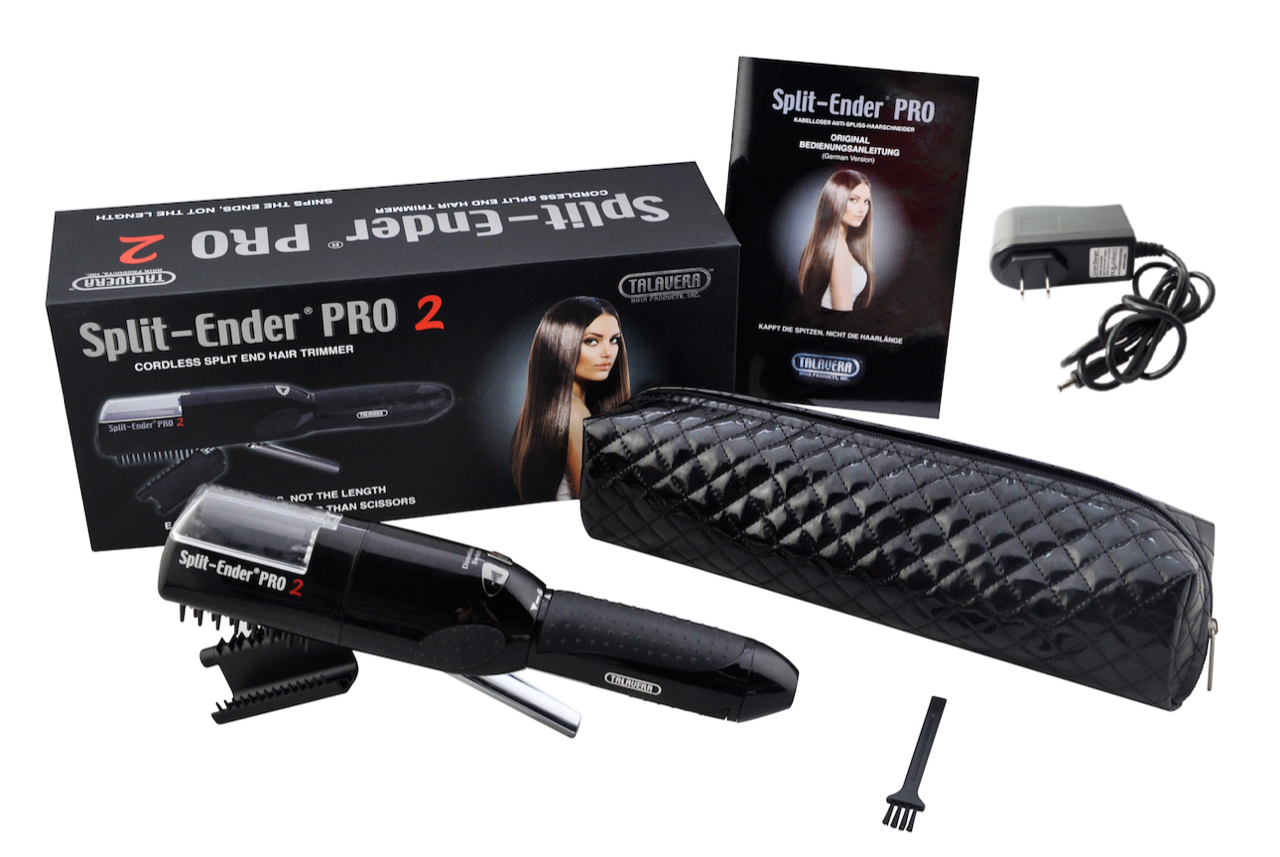 Split Ender Pro 2 - Automatic Split End Hair Trimmer, Rechargeable Tool for  the Fast & Easy Removal of Split Damaged Hair Ends 